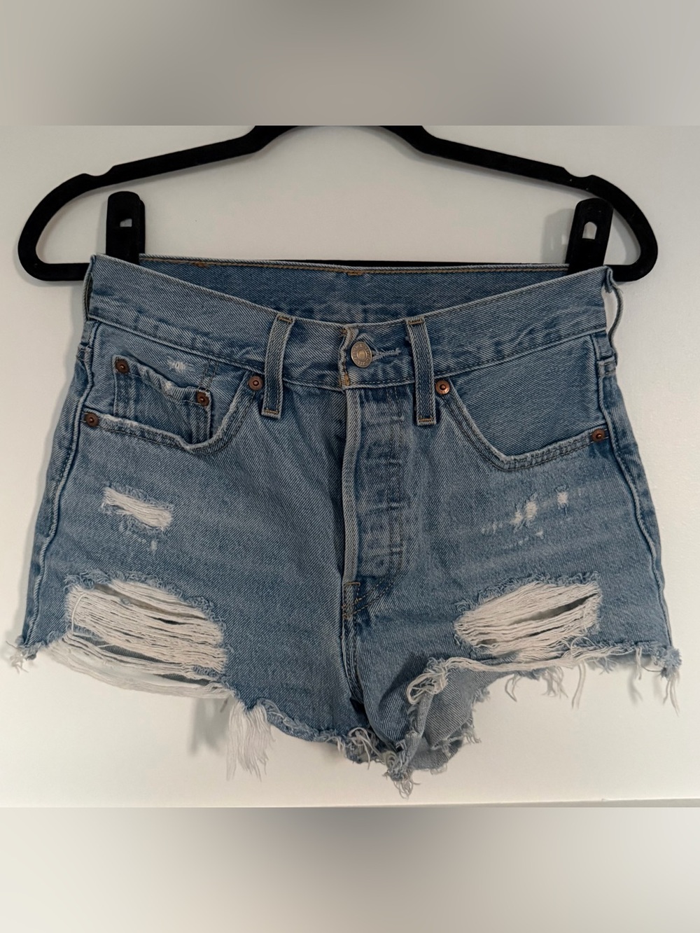 Levi’s 501 Original Fit High-Rise Womens Jean Shorts